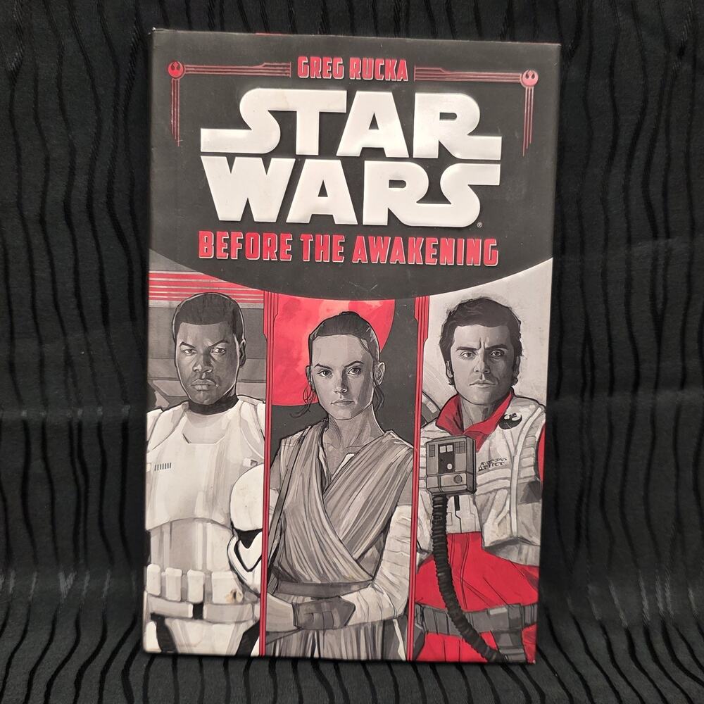 Star Wars Before The Awakening Greg Rucka Hardcover Book Rey Finn Poe Prequel No